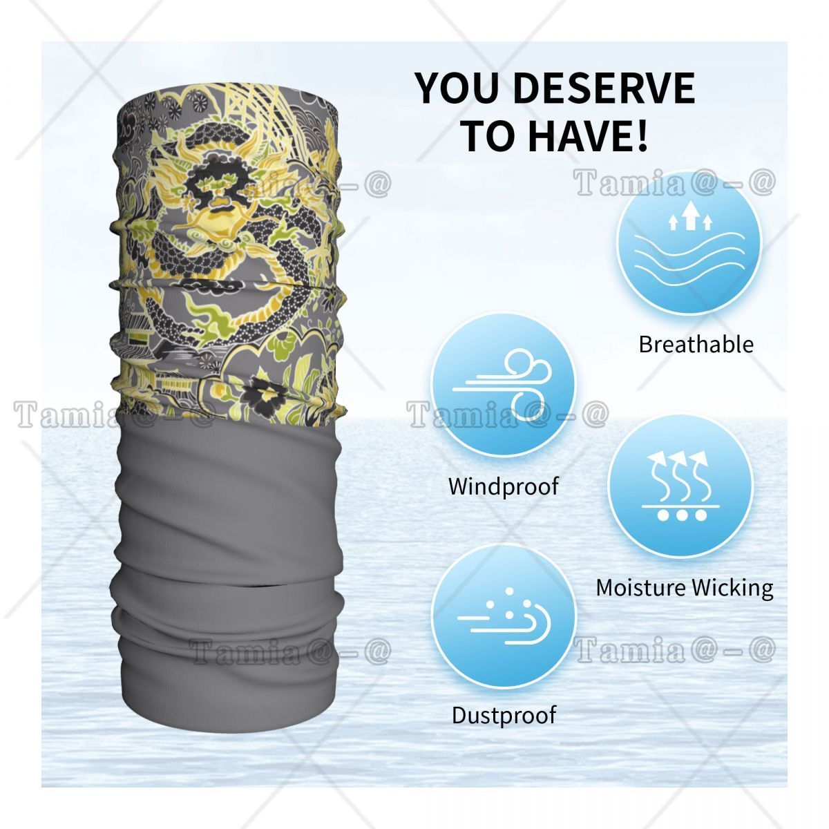Custom Antique Chinoiserie Imp - Neck Warmer Tube review and price