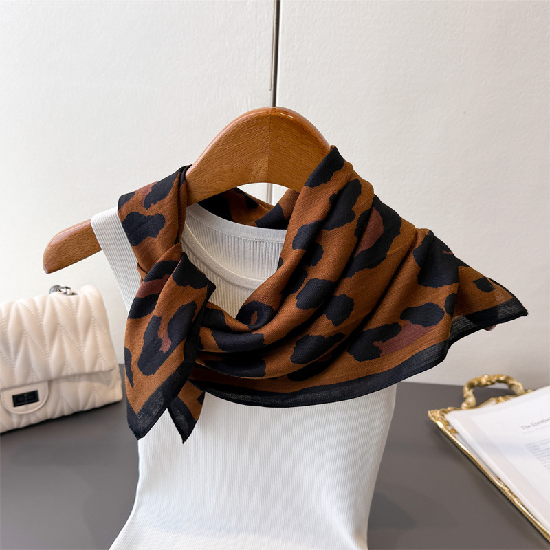 Leopard print spring-summer 70 - Silk Neck Scarf review and price