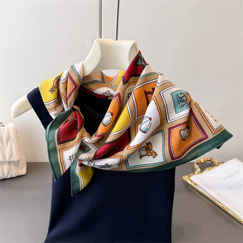 Leopard print spring-summer 70 - Silk Neck Scarf review and price
