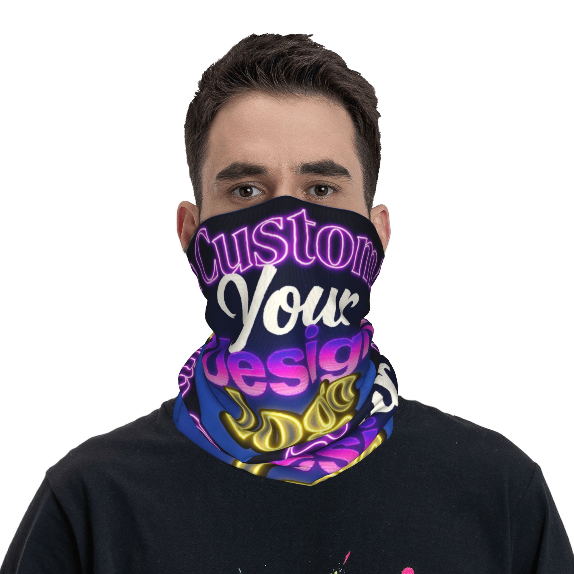 Custom Custom Your Design Logo - Neck Warmer Tube review and price