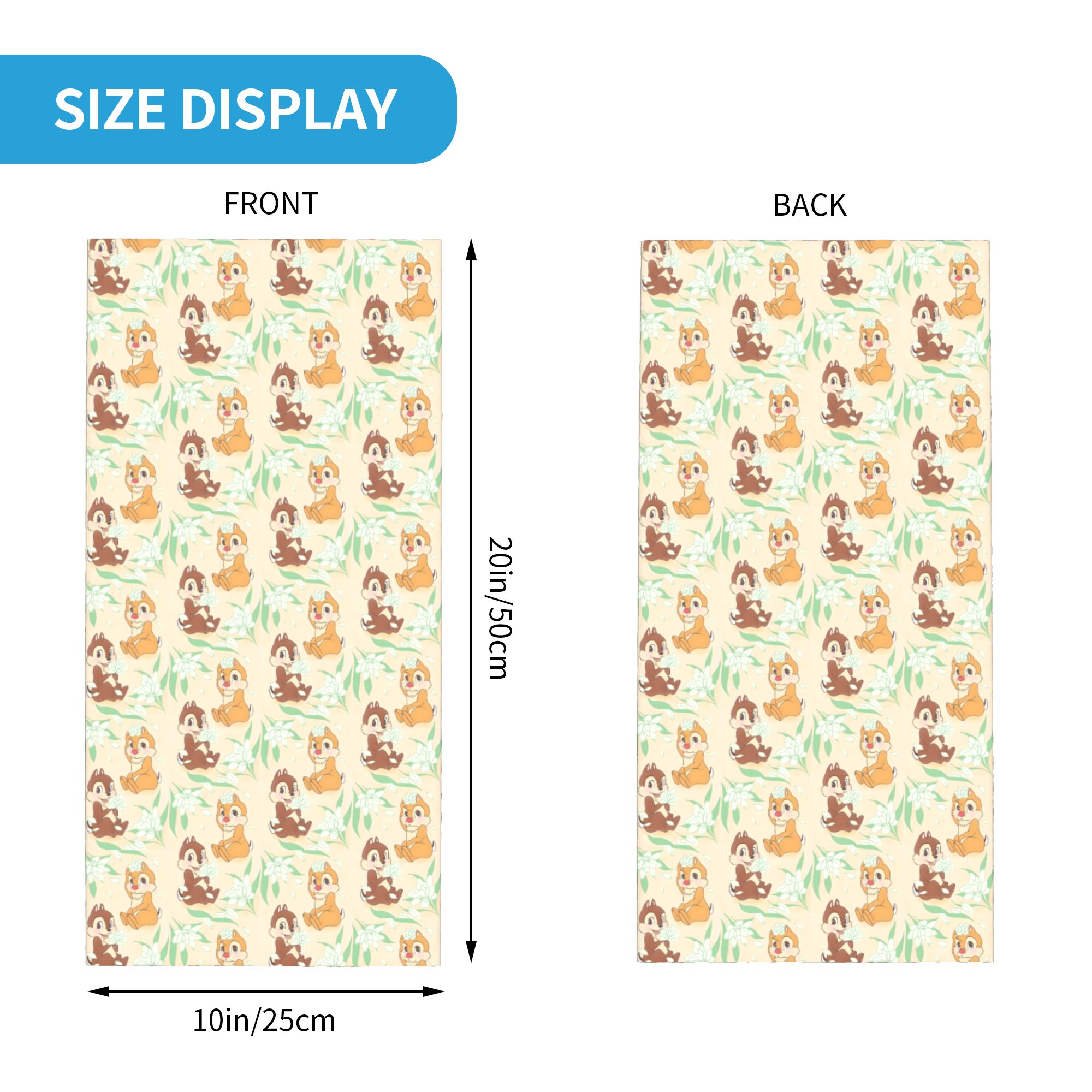 Custom Cute C-Chip And D-Dale  - Neck Warmer Tube review and price