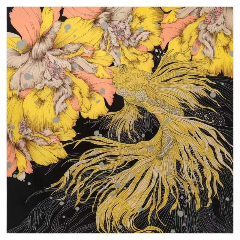 130CM*130CM Silk Scarf Women L - Silk Neck Scarf review and price