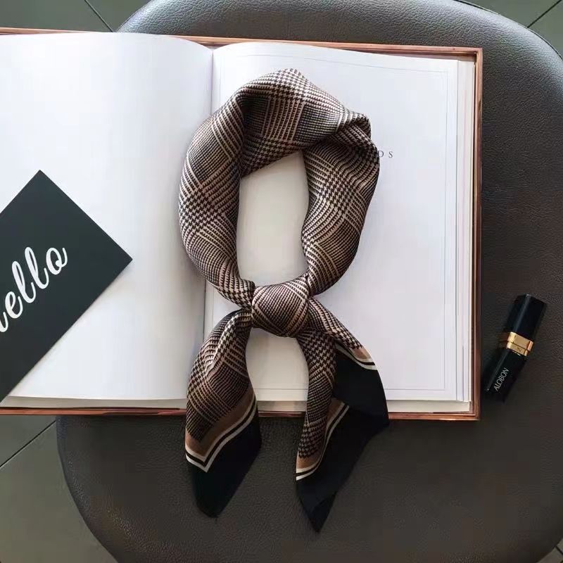 New Fashion Zebra Printed Squa - Silk Neck Scarf review and price