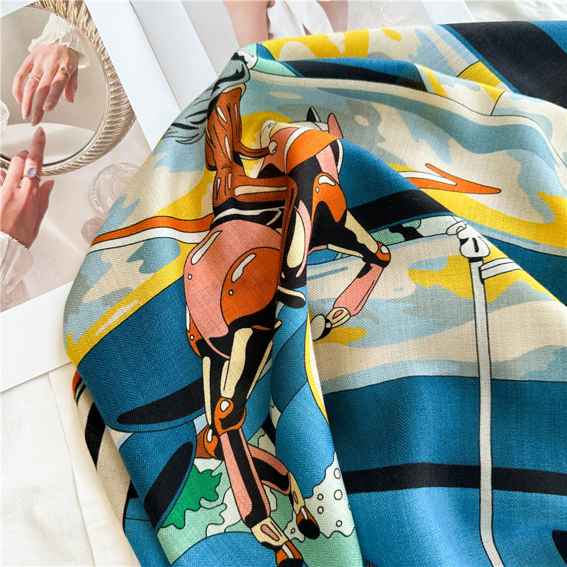 Luxury Designer Wool Silk Scar - Pashmina Wrap Large review and price