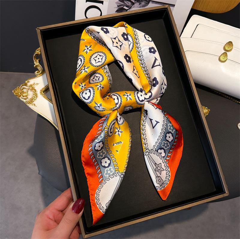 70cm Square Scarf  for Women R - Silk Neck Scarf review and price